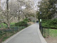 Central Park in Manhattan, New York, showing Strawberry Fields