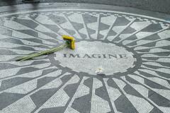 Imagine mosaic in Central Park