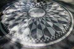 Strawberry Fields in Central Park, New York City