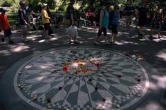 Strawberry field in Central Park