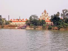 Dakshineshwar Kali Temple with detailed architecture