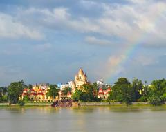 Dakshineswar Kali Temple on the bank of River Ganges