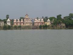 Dakshineshwar Temple panoramic view