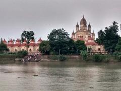 Dakshineswar Kali Temple view from the river