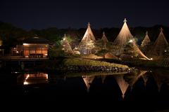 Lightup at Shiratori garden in Nagoya