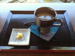 Restaurant in Shirotori Garden selling chilled amazake in Nagoya