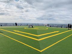 Heliport at Shibuya Scramble Square in Tokyo