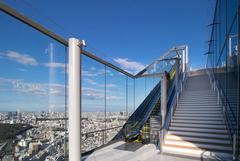 Shibuya Scramble Square rooftop observation deck SHIBUYA SKY in Tokyo