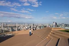 SHIBUYA SKY observation deck at Shibuya Scramble Square