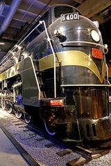 Canadian National Railways Locomotive 6400 at the museum