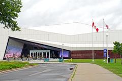 Front entrance of the Canada Science and Technology Museum