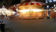 Luna Park Sydney at night