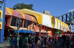 The Big Top arena at Luna Park Sydney