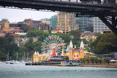 Luna Park amusement park in Sydney