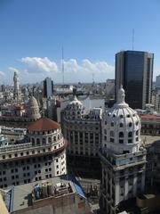 Panoramic view of domes from Güemes lookout