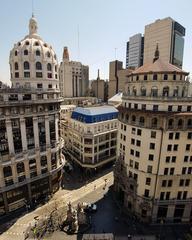 Diagonal Norte and Florida streets view from Miguel Bencich building