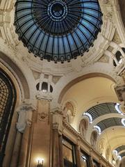 Dome and vaulting of Galería Güemes in Buenos Aires city centre