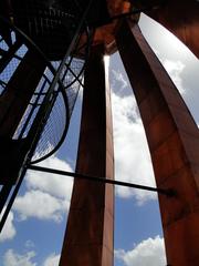 Mirador Galería Güemes with cloudy sky in the background