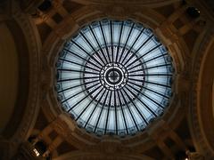 Ceiling of Galería Güemes in Buenos Aires