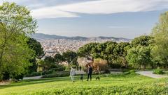 A park on Montjuïc hill