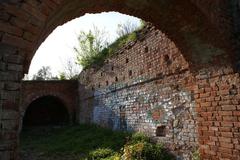 Bastion Ceglany on Wzgórze Polskie in Poland