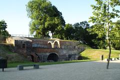 Bastion Ceglany on Wzgórze Polskie in Poland