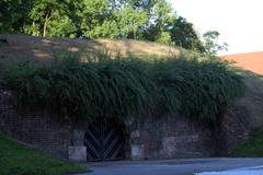 Bastion Ceglany on Wzgórze Polskie in Poznań, Poland