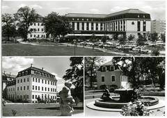 Historic Hotel Bellevue in Dresden, 1986