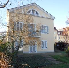 Denkmalgeschütztes Vogelsches Gartenhaus in Dresden