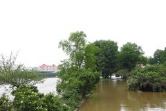 Königsufer flood in Dresden 2013