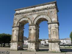 Arc de Germanicus in Saintes, Charente-Maritime, France