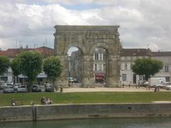 Roman triumphal arch in Saintes