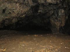 interior of Twardowskiego Cave in Kraków, Poland