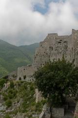 City of Salerno with buildings and trees