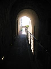 Salerno Arechi Castle passageway