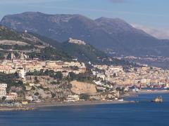 Panorama of Vietri from Cetara, 2007