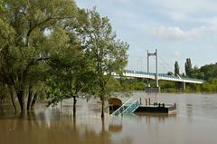 Flood threat in Wrocław, May 2010