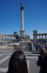 Millennium Monument in Heroes' Square, Budapest