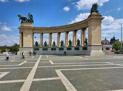 Millennium Monument in Budapest