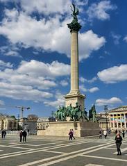 Millennium Monument in Budapest