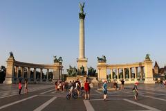 Millennium Monument in Heroes' Square, Budapest