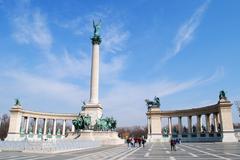 Millennium Monument in Budapest