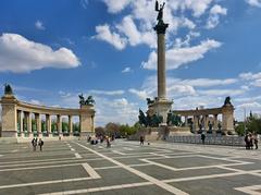 Millennium Monument in Budapest