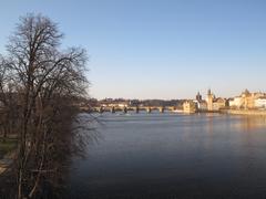 Charles Bridge seen from Legií Bridge