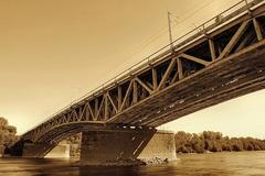 rail bridge over a river