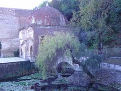 Ruined public bath at Lukács Thermal Baths in Budapest