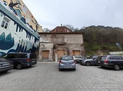 Historic Népgőzfürdő bathhouse in Budapest