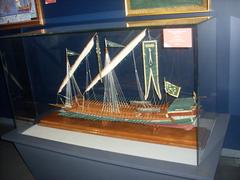 Flagship model of Barbaros Hayreddin Pasha at Istanbul Naval Museum