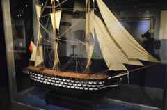 Ottoman galeon model in Istanbul Naval Museum