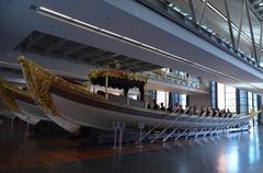 Caïques displayed at the Istanbul Naval Museum